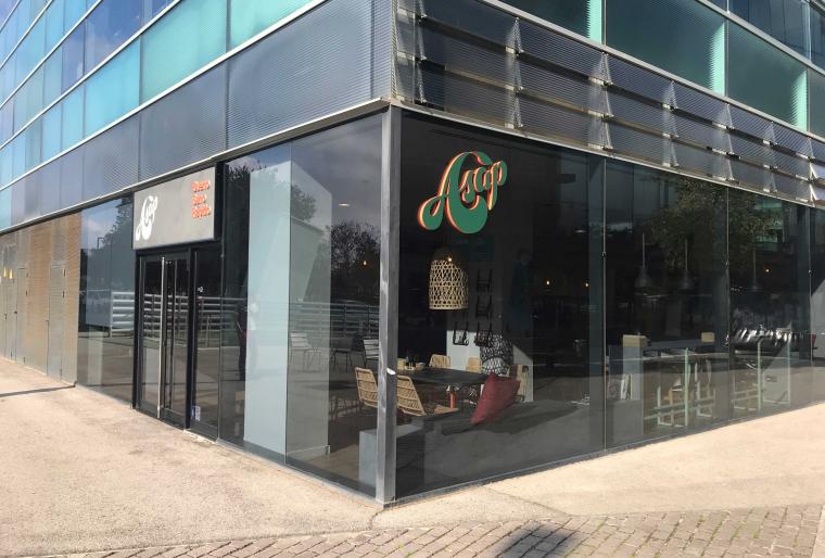 Bar Restaurante ASAP en la Plaza Europa de l'Hospitalet de Llobregat