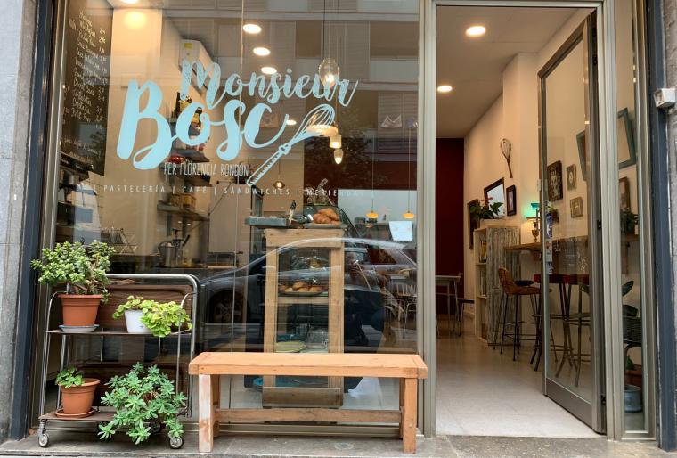 Pastelería MONSIEUR BOSC en el Poble Nou de Barcelona 